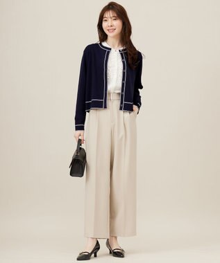 ANY SIS 【洗える】フリルディテール ブラウス オフ