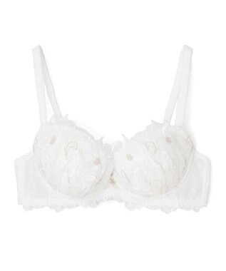 San-ai Resort（三愛水着楽園） 【エレガントコレクション2311】単品ブラＵ80カップ  【northerly】 ホワイト