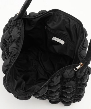 ANY SIS 【2WAY】キルティングドロストショルダー バッグ ブラック