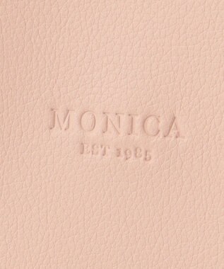 LA BAGAGERIE 【MONICA】スクエア2WAYハンドバッグ ピンク