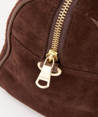 russet スエード2WAYミニボストンバッグ(CE-1570-WEB) D.Brown