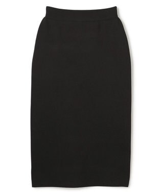 UNFILO BEAUTY FORM KNIT ペプラムセットアップ ブラック