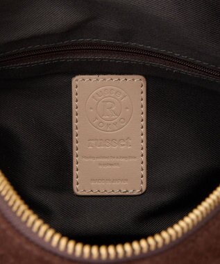 russet スエード2WAYミニボストンバッグ(CE-1570-WEB) D.Brown