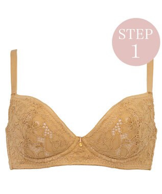 BRADELIS New York 【BRADELIS New York / 育乳補整ブラ・STEP1 集める】ジャスミンステップ1ブラ26S1