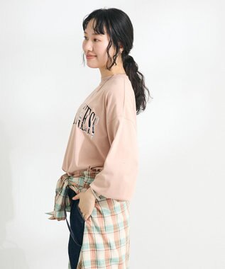 CRAFT STANDARD BOUTIQUE バルーンロゴカットソー Pink