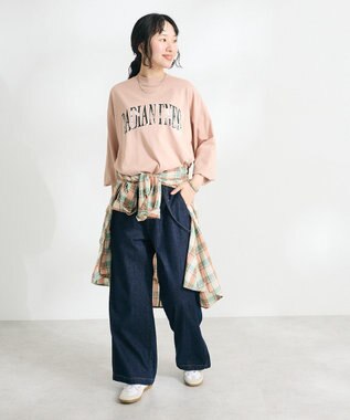 CRAFT STANDARD BOUTIQUE バルーンロゴカットソー Pink