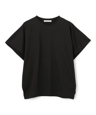 BEIGE， DIOP / スビンコットン ドレープTシャツ Black