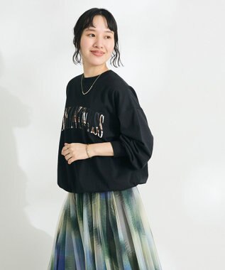 CRAFT STANDARD BOUTIQUE バルーンロゴカットソー Black