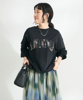 CRAFT STANDARD BOUTIQUE バルーンロゴカットソー Black