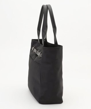 ICB 【A4サイズ収納可】ベルトバックルトート ブラック