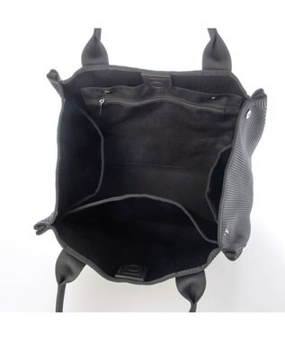 UNBILLION カシュカシュ cachecache / ジャガードニットスクエアビッグトート ブラック