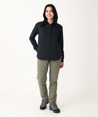 Columbia Columbia/ シルバーリッジユーティリティロングスリーブシャツ /コロンビア Black