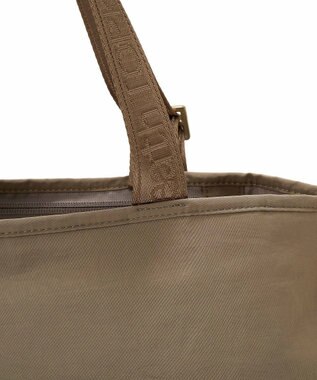 TOPKAPI 【Breath TOPKAPI】Freely フリーリー ナイロン ロゴテープ  トートバッグ A4対応 ベージュ