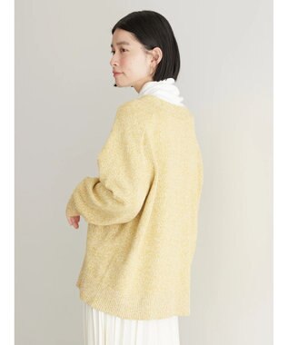 AMERICAN HOLIC ＭＩＸＶネックニットカーディガン Mustard