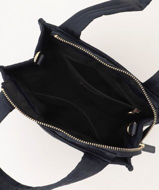 TOCCA 【撥水】CHECKER CLOVER QUILTMINIBAG キルトミニバッグ ネイビー系