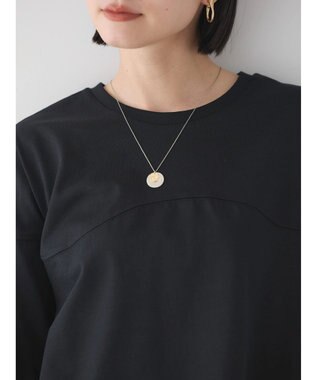 AMERICAN HOLIC ラウンド切り替えカットプルオーバー Black