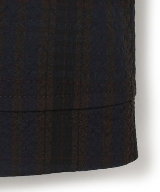 J.PRESS MEN J.PRESSアーカイヴパターン ダークチェックサッカー ジャケット ダークブラウン系4