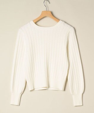 ONWARD Reuse Park 【組曲】ニット秋冬 オフホワイト