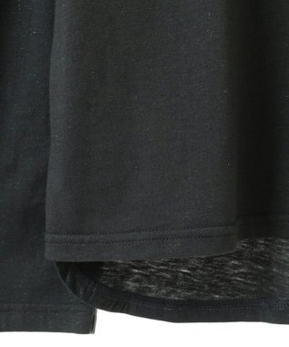 CRAFT STANDARD BOUTIQUE ラメ天竺フォトプリントロンTEE Charcoal Gray