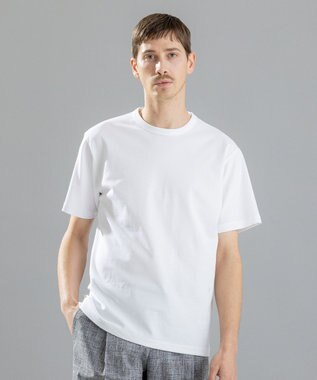 JOSEPH HOMME スビンギザカノコ　クルーネック ホワイト系