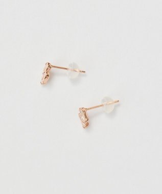 Phoebe 【K10】ツインバケットピアス　ローズゴールド ローズゴールド