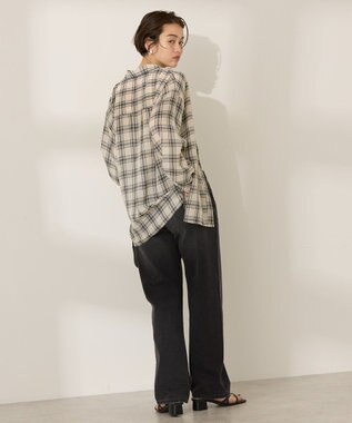 AMERICAN HOLIC シアーボイルレギュラーシャツ Check