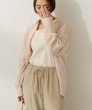 AMERICAN HOLIC シアーボイルレギュラーシャツ Check