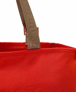 TOPKAPI 【Breath TOPKAPI】Freely フリーリー ナイロン ロゴテープ  トートバッグ A4対応 オレンジ