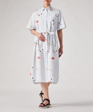 Paul Smith Mark Making プリント シャツワンピース