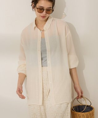 AMERICAN HOLIC シアーボイルレギュラーシャツ Check