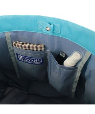 ROOTOTE 3182【ロングセラー商品】SN.ミディアム.ポケッツ-E 02：スカイブルー