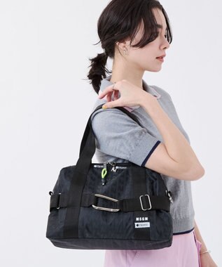 LeSportsac MSGM E/W COMMUTER TOTE/コミューターブラックジャカード
