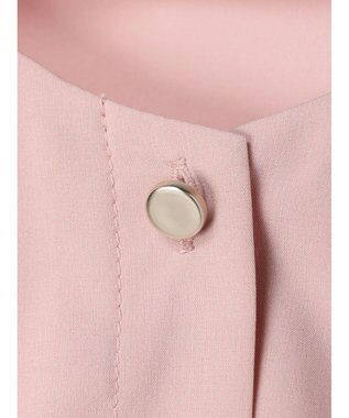 earth music&ecology ペプラムブラウス Pink