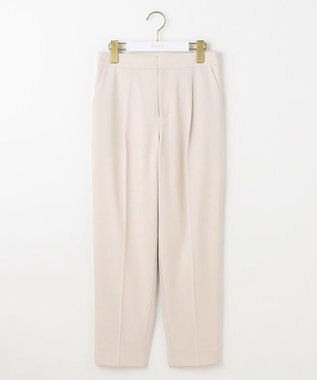 ANY SIS L 【セットアップ対応】セレモニーダブルクロス テーパードパンツ ライトベージュ