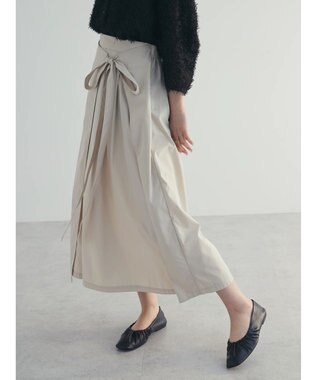 Green Parks armonia．ラップスカート Ivory