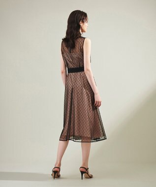 GRACE CONTINENTAL ビーズembドレス ブラック