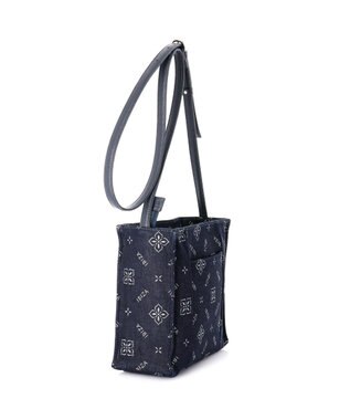 IBIZA アスール　ロゴデニム　ショルダーバッグ 水色