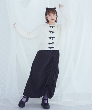 Green Parks ■高橋愛×ＧｒｅｅｎＰａｒｋｓバルーンスカート Ivory