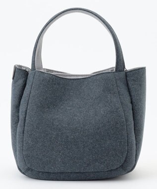 Y'SACCS フェルトトート　Sサイズ ダークグレー