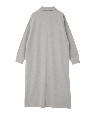 AMERICAN HOLIC 【選べる丈】ハーフZIPワンピース Light Gray Mixture