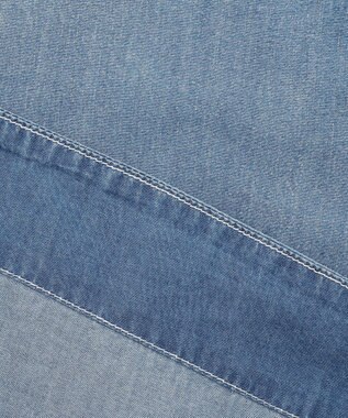 J.PRESS YORK STREET 【WOMEN】デニムワンピース ダルブルー系