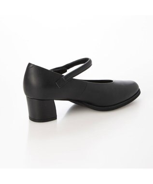 MODE ET JACOMO <D'ICI>ラウンドトゥストラップパンプス ブラック