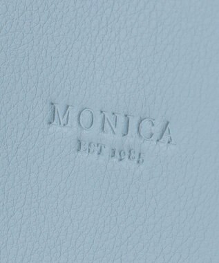 LA BAGAGERIE 【MONICA】スクエア2WAYハンドバッグ ブルー