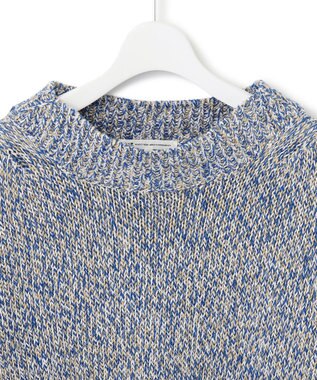 23区 ミックスカラー ニット ブルーミックス