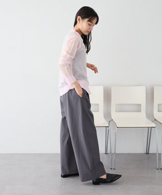 CRAFT STANDARD BOUTIQUE ワイドイージーパンツ Gray