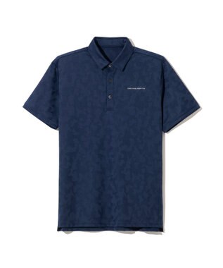 ZERO HALLIBURTON エレガントカモ柄ジャガードポロシャツ ZHG-M5S8a 82956