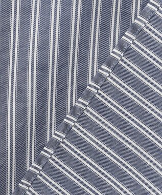 J.PRESS LADIES 【洗える】ウォッシャブルキュプラツイル タックスリーブ ブラウス ネイビー系1