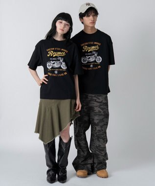 WEGO 【ユニセックス着用ITEM/XSSMLXLサイズ展開】アソートグラフィックBIG　T（SS）-2 柄46