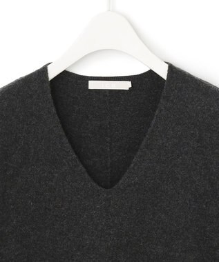 ICB 【WEB限定カラーあり】ミルドウール  ワンピース チャコール系