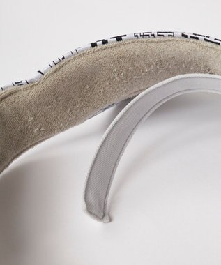 FILA GOLF／marie claire 【FILA GOLF】取り外し可能リボン付きサンバイザー ホワイト